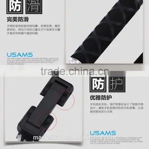 USAMS Extendable Aluminium Handheld Monopod Phone Holder Self-timer Bluetooth for IOS Android Phone 5.5 MT-2713 thumbnail-6