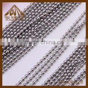 Lastest 304L Round Stainless Steel Ball Chain For Curtain thumbnail-3