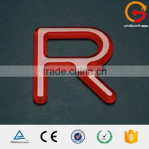 Manufacturer Custom Jaguar Outdoor Letter Sign Clear Acrylic Alphabet Letter thumbnail-3