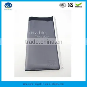 New Design High Quality PVC Ticket Holder,passport Organizer With Zipper on Each Side thumbnail-1