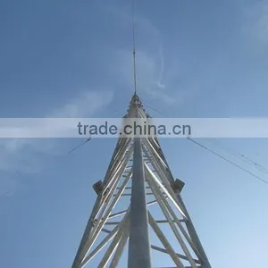 Tower Manufacturing Company Triangular Guy Mast Communication Tower thumbnail-1