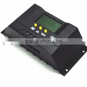12v 24v 48v Solar Charge Controller PWM 30A Lcd Display thumbnail-1