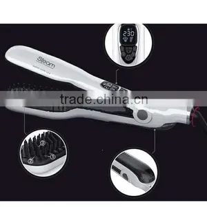 The Newest Design Steam Brush Professional Steam Pod Hair Straightener Quality Choice thumbnail-2