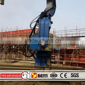 BEIYI Easy Operation Flexible Control Excavator Pile Hammer thumbnail-5