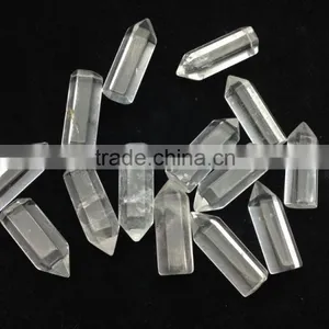 Wholesale Natural Clear Quartz Chunky Pencil Point Pendant thumbnail-1