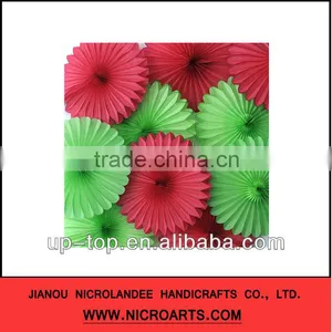 Heat Party Decoration-----12 Inch Cheap Paper Fan thumbnail-1
