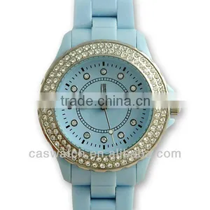 2013 Fashion PVC Case and Band Watch, Plastic Ladies Watch thumbnail-2