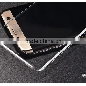 Hot Sell Screen Shield Colored Clear Tempered Glass Screen Protector for Samsung S7 Edge thumbnail-3