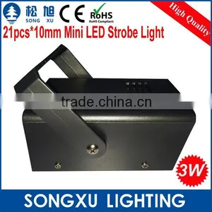 High Power 3w Dmx Mini dj Lighting Led Strobe Flash Light thumbnail-2