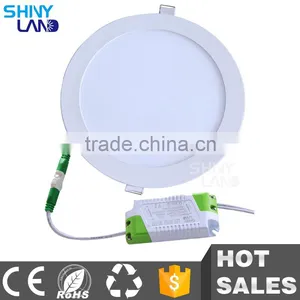 Ultra Thin Round / Square Shape Slim 3W 6W 9W 12W 18W 24W Ceiling LED Panel Down Light Quality Choice thumbnail-1