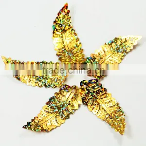 Wholesale Yiwu Fashion Hot Sale Leaf Shaped Spangle Sequins thumbnail-2