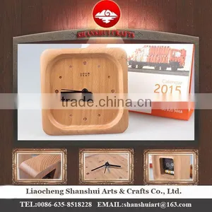Shanshui New Product, New Design for Home Decoration Desktop Clock, DRZ001 thumbnail-1