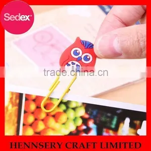 High Quanlity Soft Rubber Fancy Paper Clip thumbnail-4