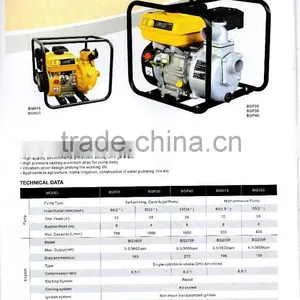 Hot Sale Air Cooled Gasoline Water Pump 2inch 3inch 4inch thumbnail-1