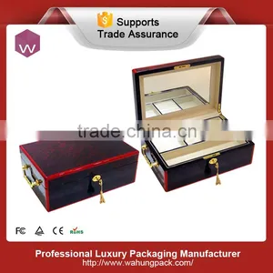 Black Fashion Piano Lacquer Wood Jewel Box thumbnail-4