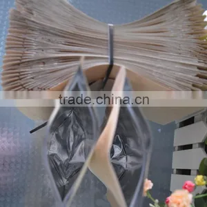 Fashion Custom Size Reclosable Stand Up Pouch Paper Zipper Packing Plastic Bag thumbnail-3