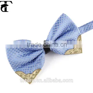 Stylish Unisex Blank Silk Ties Bow Ties Party Supplies thumbnail-1