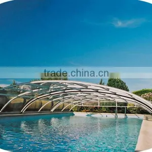 2015 Hot Sales Hard Polycarbonate Plastic Swimming Pool Cover thumbnail-6