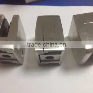 50 x 50mm Square Railing Handrail Glass Clamp thumbnail-4