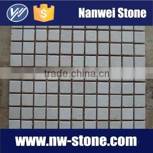 Interior/Exterior Decor Marble/stone Mosaic Tile for Kitchen Room &bathroom Low Price thumbnail-1