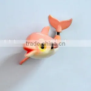 3.5 Inch High Quality Ocean Gife Spring Dolphin Fridge Magnets thumbnail-4