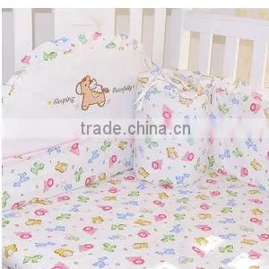 The Crib Bed Sheet Set Seven Stacked thumbnail-1
