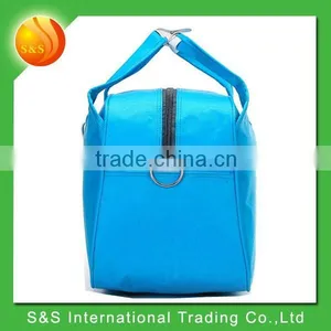 Blue Male and Female Business Travelers Folding Sky Travel Luggage Bag thumbnail-3