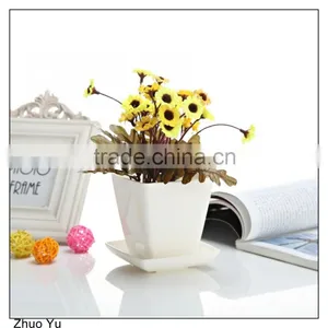 Resin Plant Pot for Table Decoration thumbnail-2