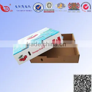 Custom Foldable Corrugated Cardboard Boxes for Fruit Packaging Supplier's Choice thumbnail-3