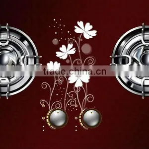 Tempered Silk Screen Printing Glass Panel Gas Stove thumbnail-1