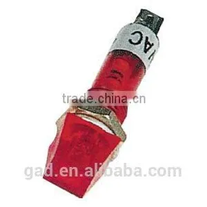 XD7-3 CNGAD 2pin 24V 7mm Red Indicator Light thumbnail-1
