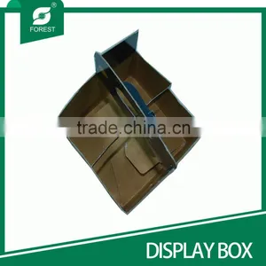 CUSTOM BRAND BEVERAGE DISPLAY BOX KRAFT PAPER MATERIAL 4 BOTTLES BEER CARRIERS WITH HANDLE thumbnail-6
