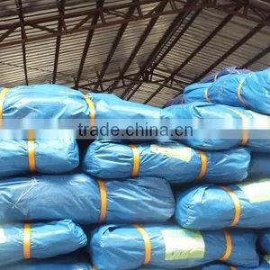 TARPAULIN IN WOVEN FABRIC COATED FABRIC HIGH TENSIBLE STRIPED HEM MAKE-TO-ORDER REINFORCED EDGE PLASTIC SHEET RAINPROOF ANTI-UV thumbnail-3