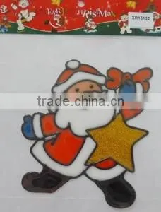 Christmas Santa Claus Window/Door Sticker For Xmas thumbnail-1