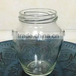 Glass Bell Jar Recycled Glass Jars Heart Shape Candy Glass Jar thumbnail-1