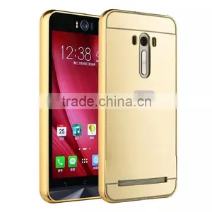 Hot Sale For Asus Zenfone 5 ZE551ML ZE500KL ZE550KL ZD551KL Aluminum Alloy Frame Mirror Acrylic Plastic Back Cover Case thumbnail-5