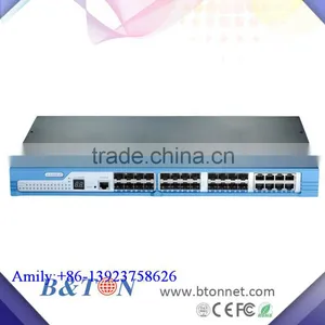 24x 10/100/1000M SFP PoE Ports+4x 10/100/1000M RJ45(25.5W)POE Industrial Ethernet Switch thumbnail-1