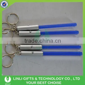 2016 Cheap Cheering Illuminated Stick, Multicolor Toy Mini Keychain Stick For Gift thumbnail-1