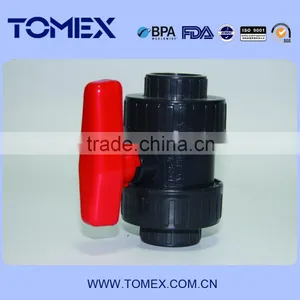 2015 China Supplier Manufacturing Steel Shaft Upvc Butterfly Valve Dn200 thumbnail-4