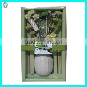 Potpourri Flower Fragrance Ceramic Reed Diffuser thumbnail-3