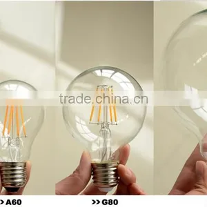 CE ROHS ERP 8W 800lm Led Bulb Filament E27 Led Filament Dimmable thumbnail-6
