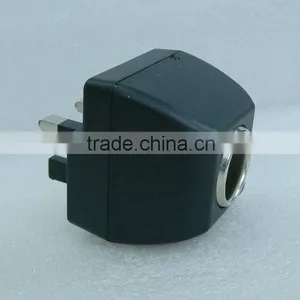 High Quality AC DC Car Charger Adapter for UK thumbnail-1