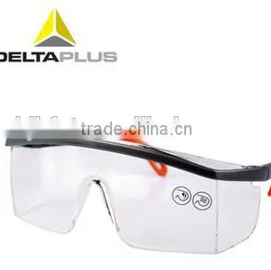 Deltaplus Polycarbonate Single Lens Integrated PVC Nose Piece Safety Glasses thumbnail-1