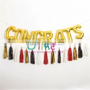 Golden Foil Balloons Letter Shaped Foil Balloons Inflatable Letter Foil Balloons thumbnail-4