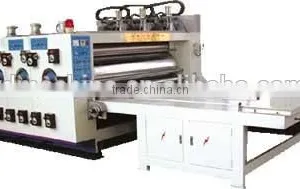 [RD-SC1200-2400-4] Semi Automatic Printing Machine for Corrugated Carton Making thumbnail-1