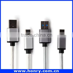 OEM/ODM Nylon Braided Type c 3.1 Usb Date Charger and Sync Cable thumbnail-2