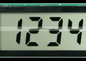 Custom TN Monochrome 4 Digital Segment I2C Interface Lcd Display thumbnail-1