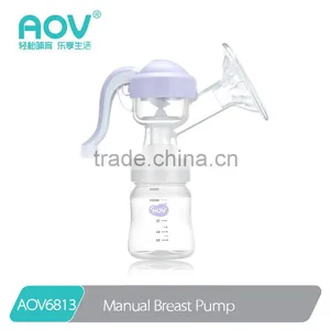 AOV6813 Manual Breast Milk Pump With 150ml Baby Bottle thumbnail-2