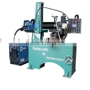 AUTOMATIC WELDING MACHINE FOR PIPE FABRICATION;PIPE WELDING MACHINE;AUTOMATIC PIPE WELDING MACHINE;WELDING MACHINE FOR PIPE thumbnail-1