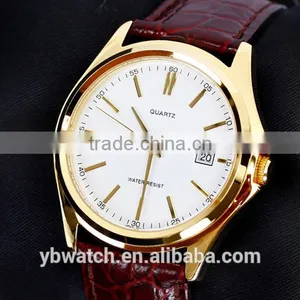 Hot Selling & Fashion Geniune Leather Strap Sapphire Watch Quartz Oem Your Logo thumbnail-1
